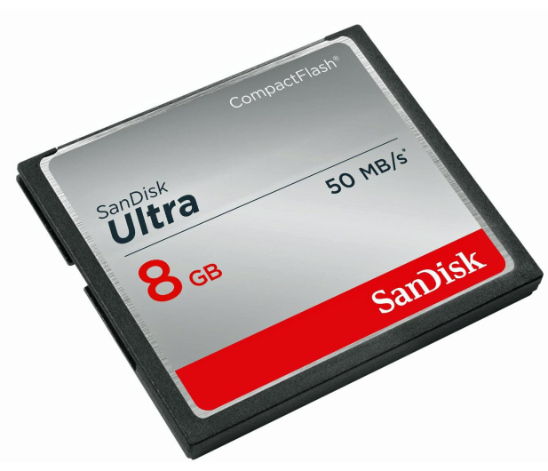 SANDISK Compact Flash 8GB SDCFHS-008G-G46 - 179802 - zdjęcie 2